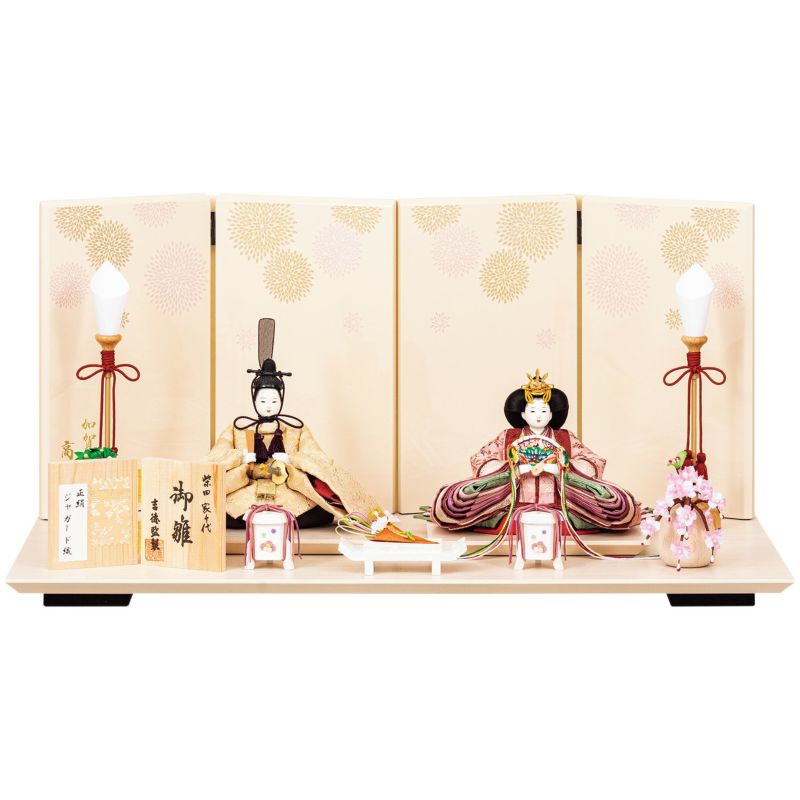【雛人形】柳親王飾り　柴田家千代作