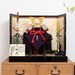 兜飾りの五月人形