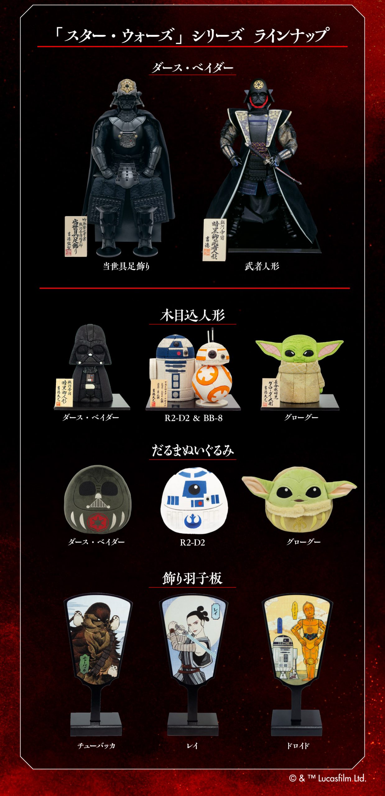 スター・ウォーズ シリーズ | 吉徳 公式オンラインショップ